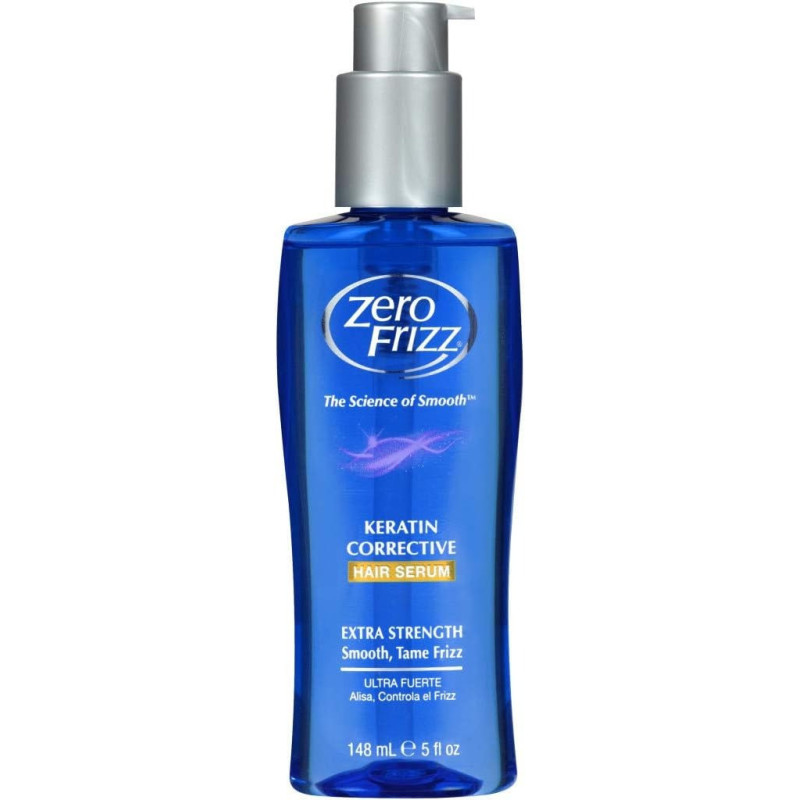 Zero Frizz Keratin Hair Serum Hydration To Dry And Damaged Hair, 148Ml