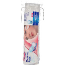 Tippys Classic Make Up Pads Efficiently Soaking Up Makeup Removers, Toners, Or Other Liquids While Maintaining Their Structural Integrity, 80Pcs