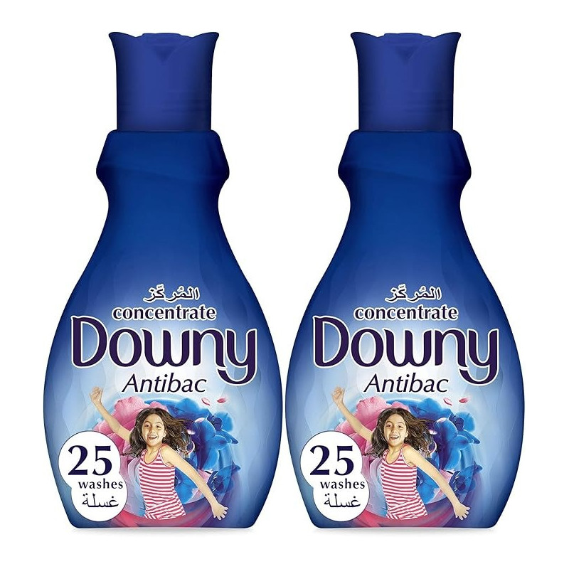 Downy Antitab Fabric Softener Designed To Make Clothes Softer, 1L, Dual Pack