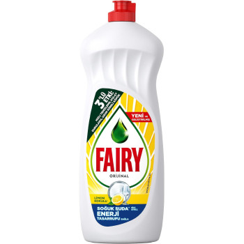 Fairy Dishwashing Liquid Lemon, Pack Of 2, 650 Ml