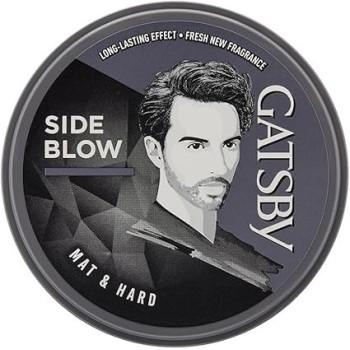 Gatsby Hair Styling Wax Matt And Hard, 75G, Grey