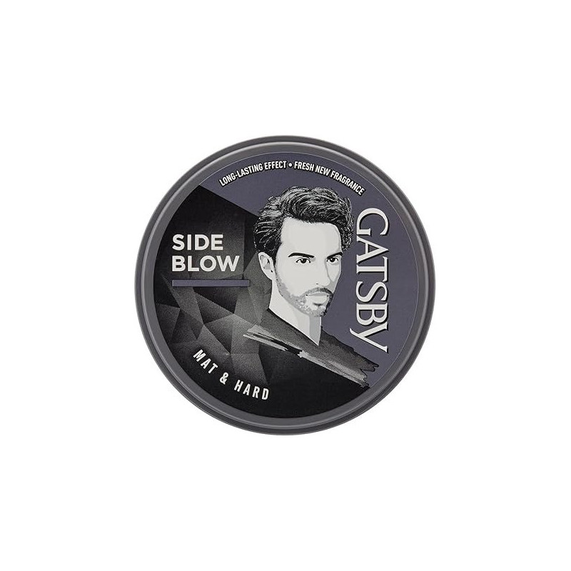 Gatsby Hair Styling Wax Matt And Hard, 75G, Grey