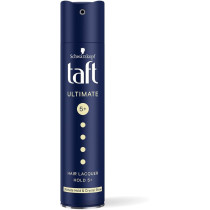 Taft Schwarzkopf Taft Hair Lacquer, Hold 5+, Ultimate, 250 Ml