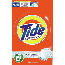Tide Automatic Powder Laundry Detergent Original Scent, 1.5Kg