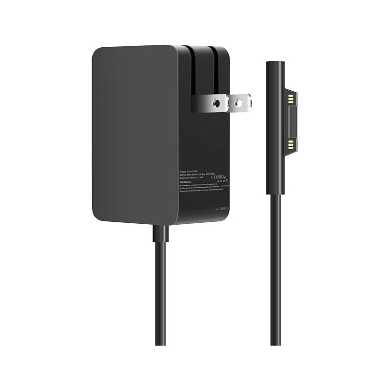 Charger For Microsoft Surface Go, Surface Pro, 24W, Power Supply