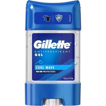 Gillette Stick Clear Gel Cool Wave Fragrance That Leaves You Feeling Clean And Invigorated