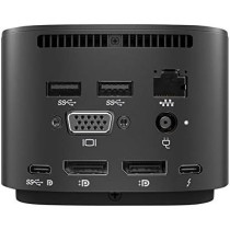 Hp Dock Thunderbolt G2 With Combo Cable, Black Colour