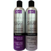 Xhc Shimmer Of Silver Shampoo Plus Conditioner Set, 400Ml By Xpel Hair Care