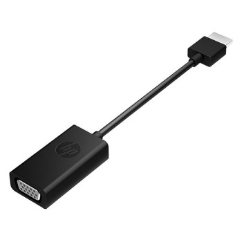 Hp HDMI To VGA Cable Adapter, X1B84AA, Black Colour