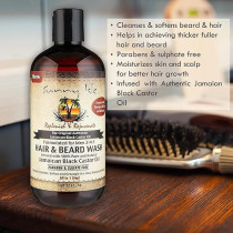 Sunny Isle Jamaican Black Castor Oil Hair And Beard Wash, 354Ml