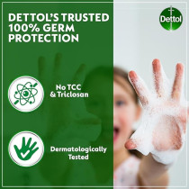 Dettol Skincare Handwash Liquid Soap Refill Rose And Sakura Blossom Fragrance, 1 Litre