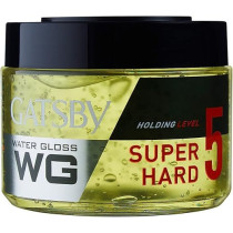 Gatsby Water Gloss Super Hard, Super Hard Setting Power That Holds Hairstyle Firmly, 300 Gm