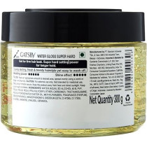 Gatsby Water Gloss Super Hard, Super Hard Setting Power That Holds Hairstyle Firmly, 300 Gm