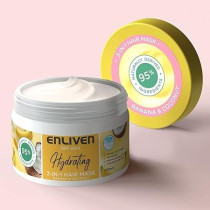 Enliven Dry Hair Hydrating 3 In 1 Hair Mask Banana And Coconut, 350 Ml