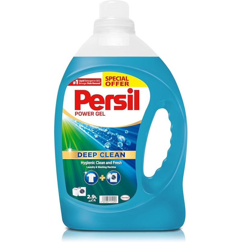 Persil Front Load Liquid Detergent Power Gel Value Pack, 2.9 Litres