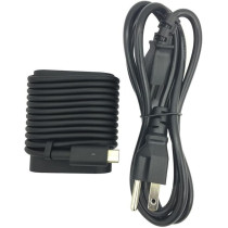 Dell 65 Watt 20V 3.25A Usb-C Type Ac Power Adapter, Black
