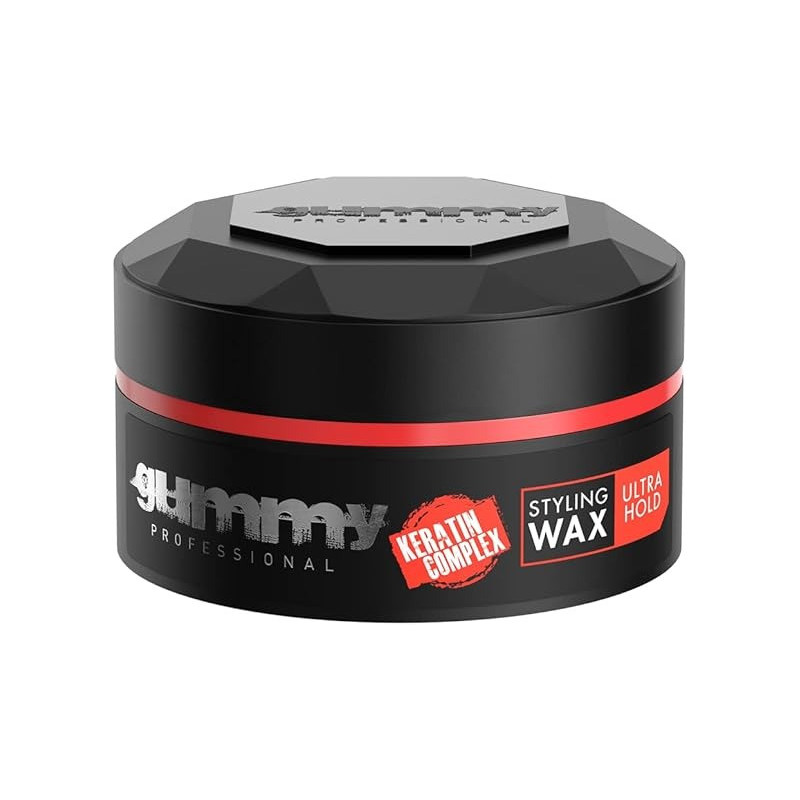 Gummy Hair Styling Aqua Wax Ultra Hold Plus Immense Texture Reworkable Mens Grooming Product 150Ml