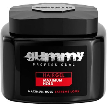 Gummy Professional Mens Hair Gel, Maximum Hold, 700 Ml