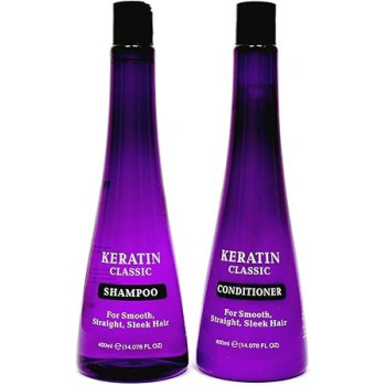 Keratin Classic Shampoo And Conditioner Combo Pack, 400 Ml