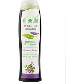 Dhathri Anti Hair Fall Herbal Shampoo, Control Naturally, 400 Ml