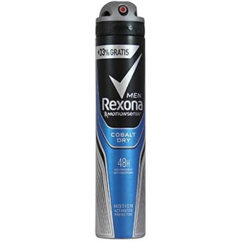 Rexona Men Motionsense Cobalt Dry Anti-Perspirant, 48-Hour Motion Activated Protection Spray, 200 Ml
