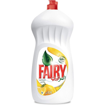 Fairy Dish Washing Liquid Soap, Lemon Scent, 1.5 Litre