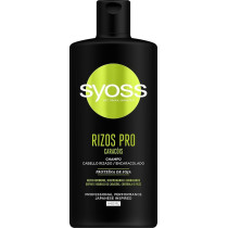 Syoss Rizos Pro Shampoo For Curly Or Wavy Hair, 440 Ml