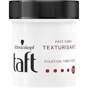 Schwarzkopf Taft Carbon Kraft Textured Fibre Paste, 130 Ml Tin