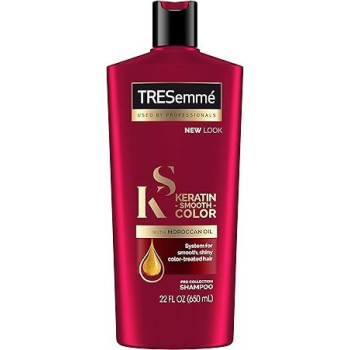Tresemme Shampoo Keratin Smooth Colour With Moroccan Oil, 650 Ml