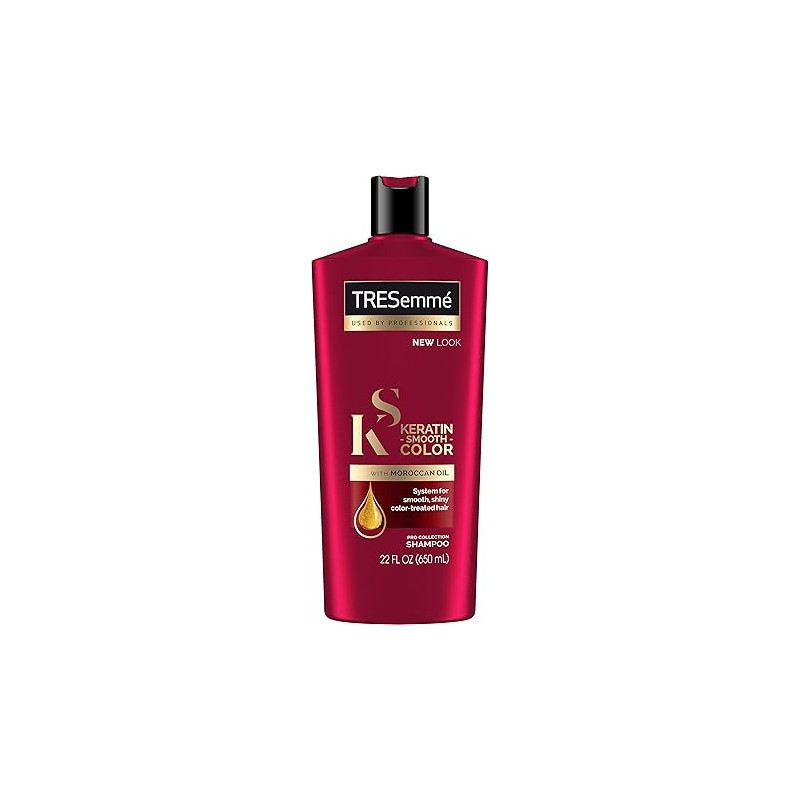 Tresemme Shampoo Keratin Smooth Colour With Moroccan Oil, 650 Ml