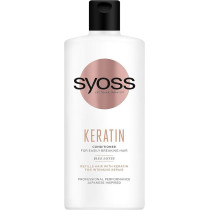 Syoss Keratin Hair Conditioner For Easily Breaking Hair, 440 Ml