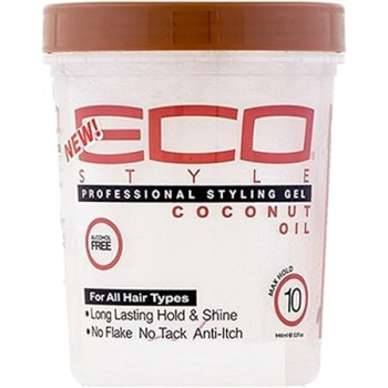 Eco Styler Coconut Styling Gel For All Type Of Hair, 946 Ml