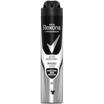 Rexona Men Motion Sense Deodorant Active Protection Plus Invisible Anti-Stain Antiperspirant 48H Spray, 200 Ml