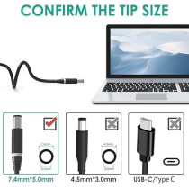 180W Laptop Charger Fit For Dell Wd15 Business Dock K17A Monitor Docking Station Wd19Tb K20A Wd19 Thunderbolt Dock Tb15 Tb16 K16A Wd19Tbs Tb18Dc Dock D6000 D6000S