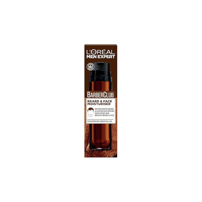 L'Oreal Paris Men Expert Barber Club Short Beard And Face Moisturiser, 50 Ml