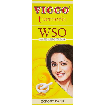 Vicco Turmeric Wso Ayurvedic Vanishing Skin Cream, 60 Gram