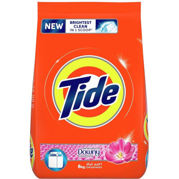 Tide Powder Laundry Detergent With Essence Of Downy, 6 Kg