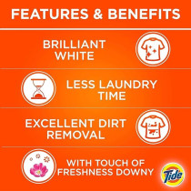 Tide Powder Laundry Detergent With Essence Of Downy, 6 Kg