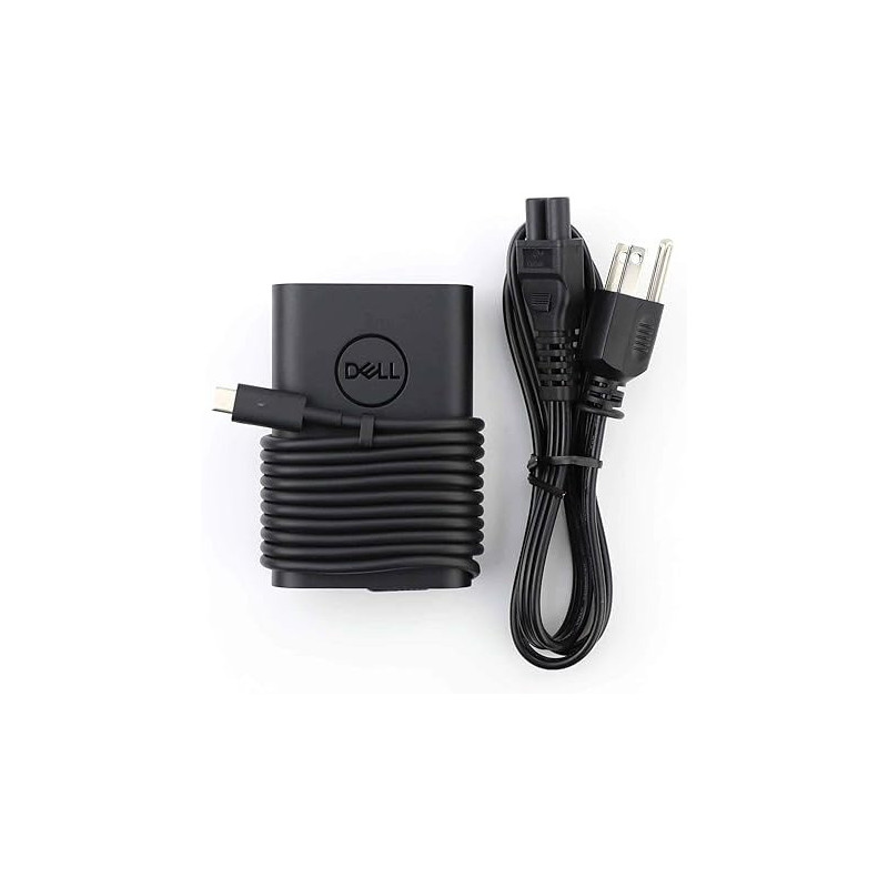 Dell Laptop Charger 65W Ac Power Adapter With Type C Tip Include Cord For Xps12