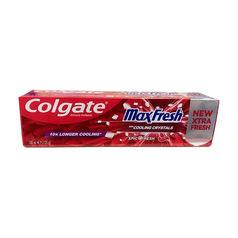Colgate Max Fresh Spicy Toothpaste With Cooling Crystals, 100 ml