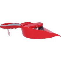 Liao Mini Dustpan And Brush Perfect For Small Cleaning Tasks In Tight Spaces, Red