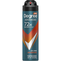Degree Motion Sense Adventure Dry Spray 72 Hour Anti-Perspirant For Men, 112 ml