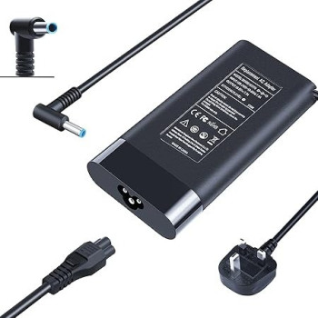 Muybienz 150W Laptop Charger Compatible with HP Pavilion Gaming 15 17 OMEN 15 17 ZBook 15 G3 G4 G5 917677-003 917649-850 TPN-CA11 TPN-DA09 Adapter Power Supply Cord, Black, SK9019577