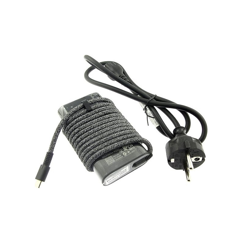 Hp Usb Type C 65 Watts Laptop Charger, Black, 671R3AAABB