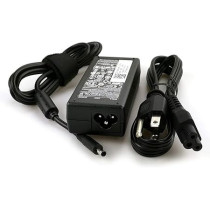 Dell Inspiron Laptop Charger Genuine 65 Watts, 4.5mm Tip AC Power Adapter For Inspiron 13 14 15 3000 5000 7000 Series 5558 5755 3147 7348-2 in 1 5555 5559 0G6j41 0MGJN With Power Cord, Black