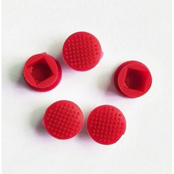5 Pcs Trackpoint Keyboard Mouse Red Cap Soft Dome Laptop Pointer For Ibm Lenovo Thinkpad