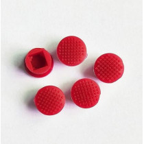 5 Pcs Trackpoint Keyboard Mouse Red Cap Soft Dome Laptop Pointer For Ibm Lenovo Thinkpad