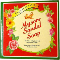 Mysore Sandal Soap For Nourishing And Softening The Skin Large Size, 150 Grams