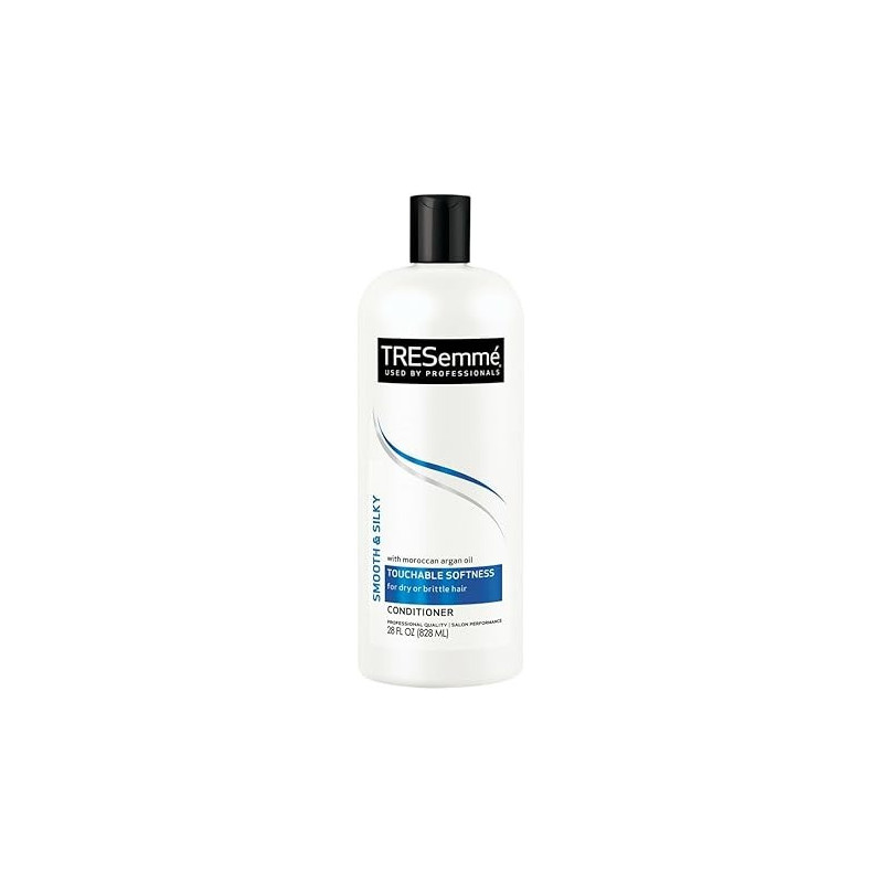 Tresemme Used By Professionals Smooth And Silky With Moroccan Argan Oil Touchable Softness For Dry And Brittle Hair Conditioner, 828 ml