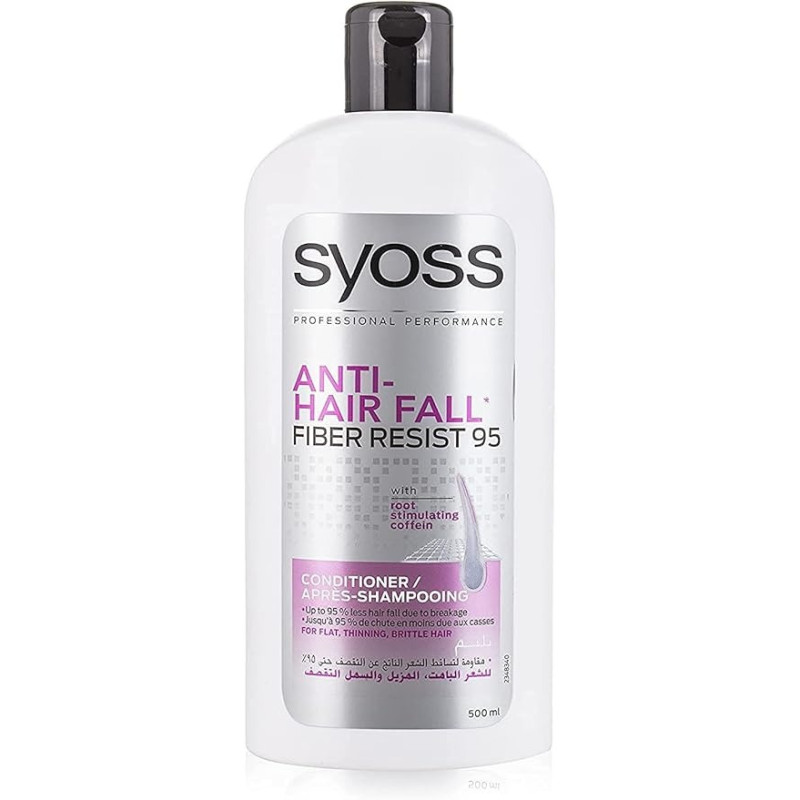 Syoss Anti-Hair Fall Conditioner For Thinning Hair, 500 ml